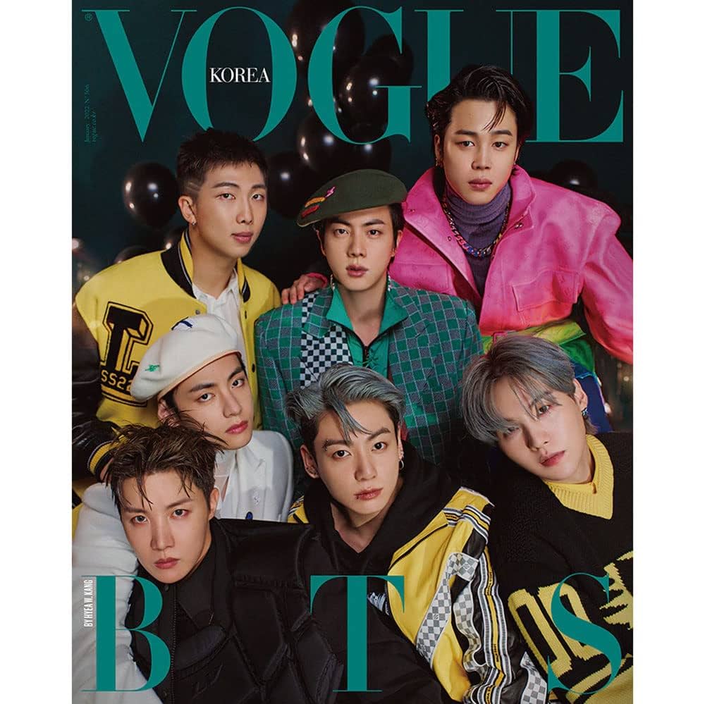 Amazon.co.jp: [MAGAZINE] VOGUE KOREA MAGAZINE 2022 JAN BTS